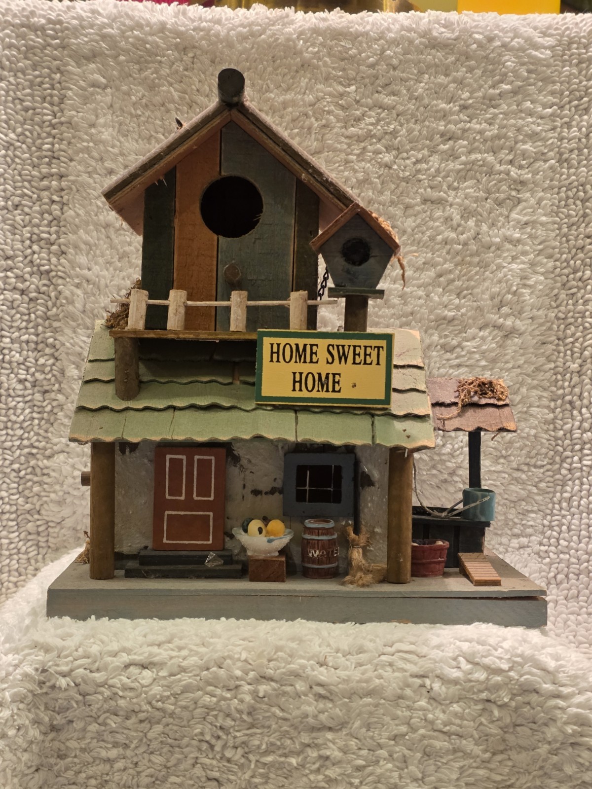 Vintage 06 Bird House Home Sweet Home HandCrafted Wishng Well Garden Shed Rustic Vintage 06 Bird House Home Sweet Home HandCrafted Wishng Well Garden Shed Rustic