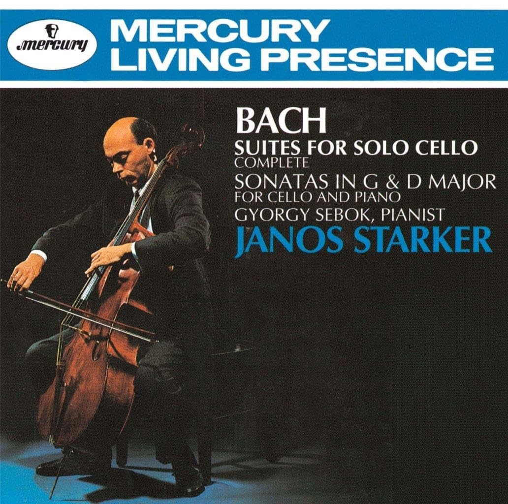 Janos Starker Gyorgy Sebek J.S. Bach Complete Cello Suites, Sonatas No. 1 2 2CD Janos Starker Gyorgy Sebek J.S. Bach Complete Cello Suites, Sonatas No. 1 2 2CD