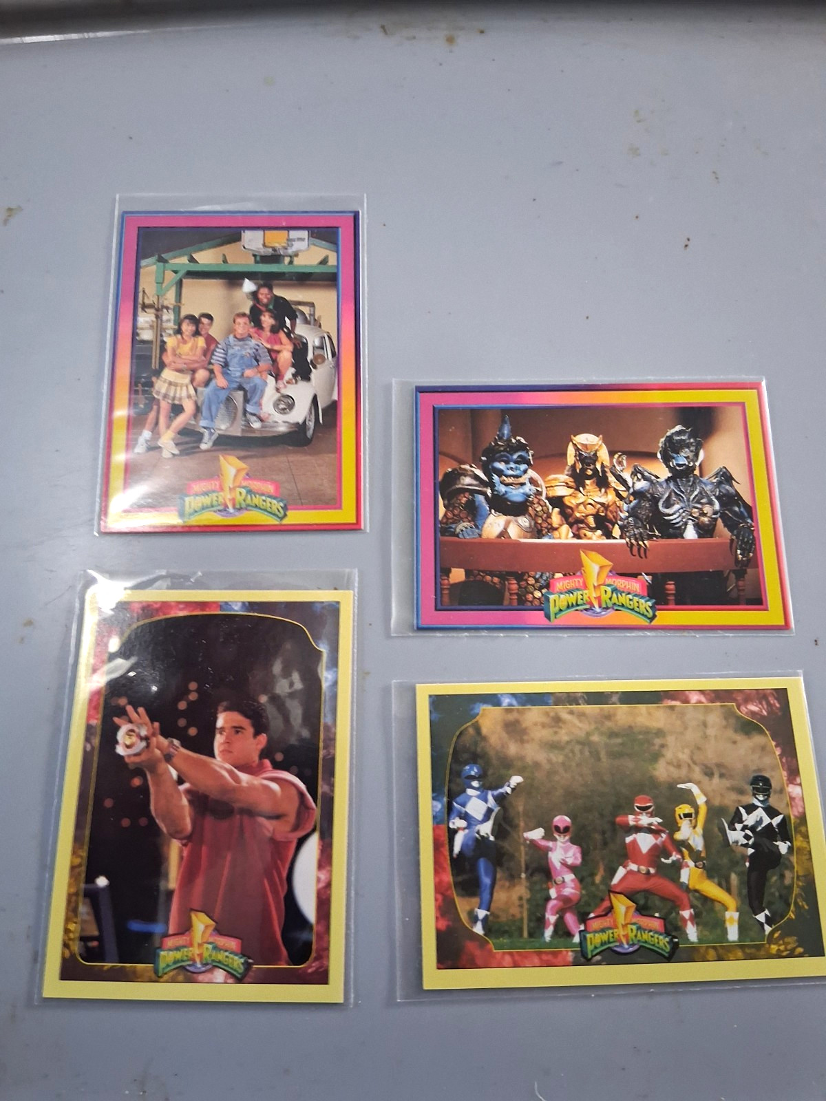 Mighty Morphin Power Rangers 1994 Saban Series 2 Non-Sport Cards Lot 4 Goldar Mighty Morphin Power Rangers 1994 Saban Series 2 Non-Sport Cards Lot 4 Goldar