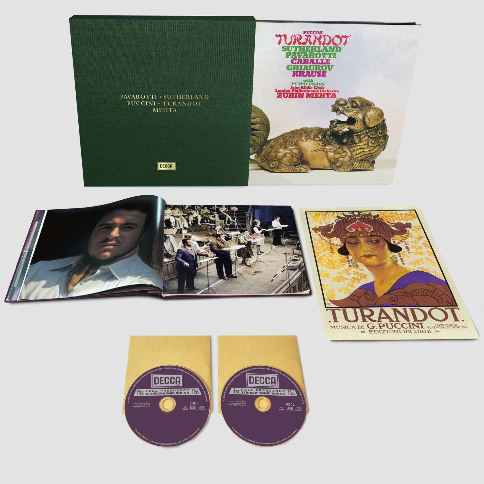 Giacomo Puccini Puccini: Turandot (CD) 2026 Remaster / 2 SACDs (UK IMPORT) Giacomo Puccini Puccini: Turandot (CD) 2026 Remaster / 2 SACDs (UK IMPORT)