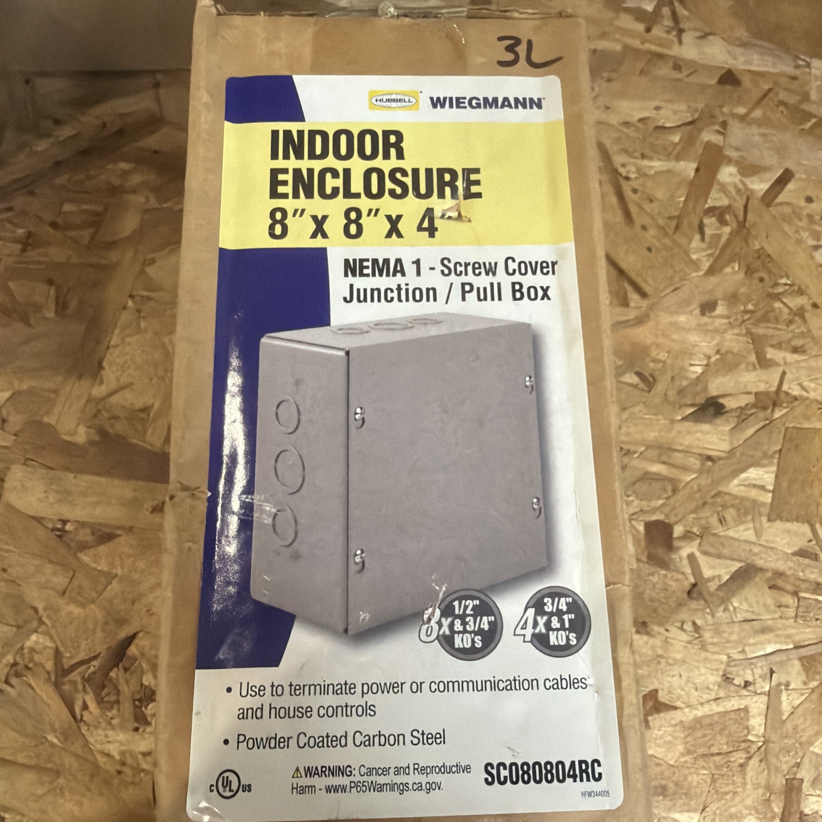 Hubbell Wiegmann Indoor Enclosure 8