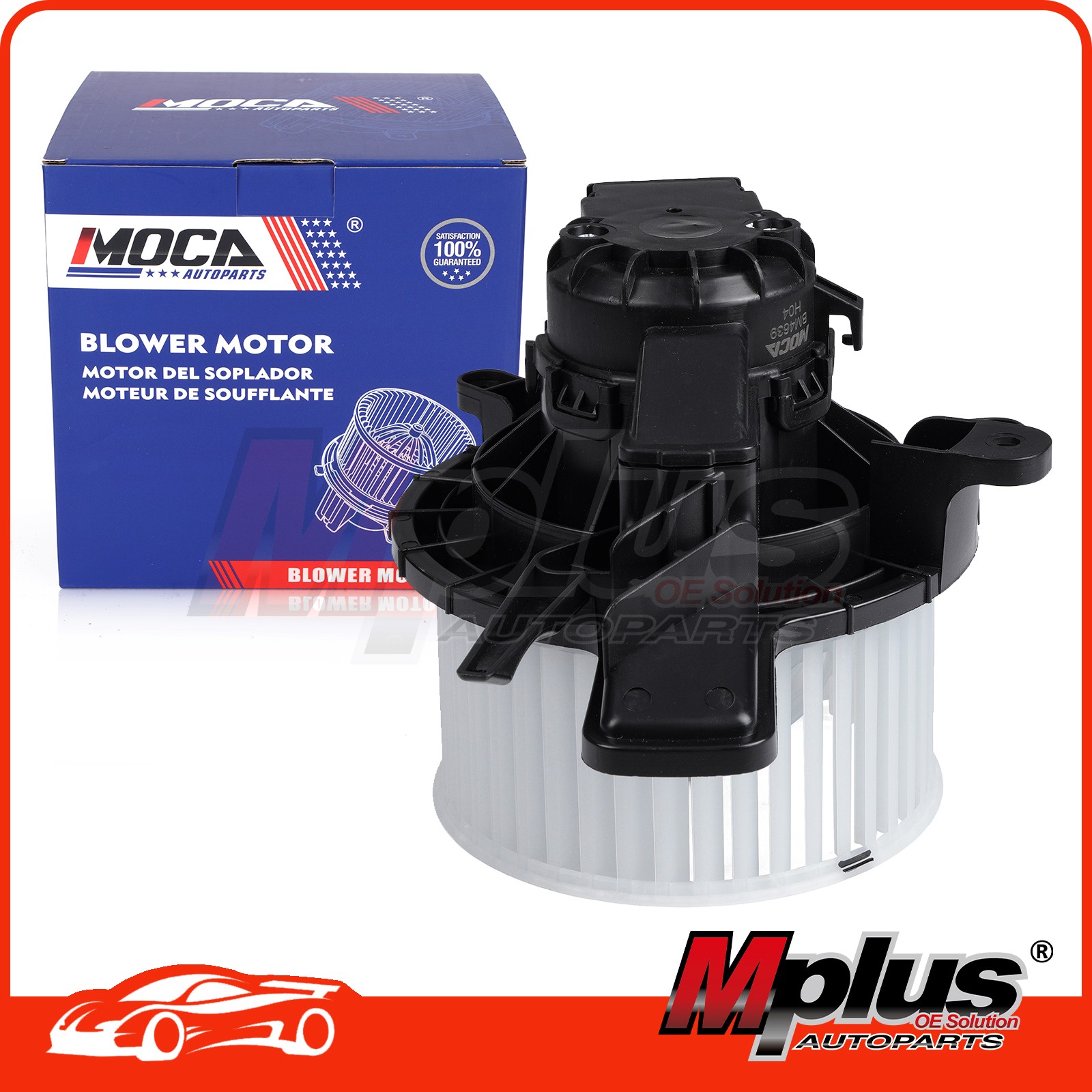 Rear HVAC Blower Motor w/ Fan Cage for 08-24 Buick Enclave 07-23 GMC Acadia