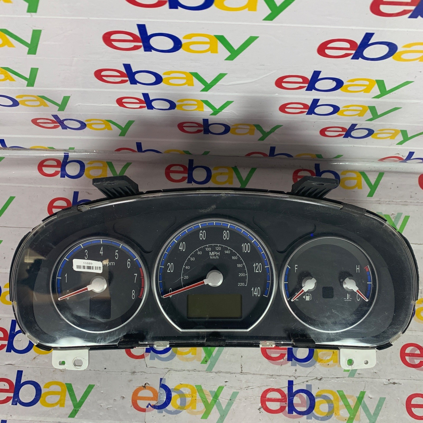 2007 - 2009 Hyundai Santa Fe Speedometer Instrument Gauge Cluster OEM 11559 2007 - 2009 Hyundai Santa Fe Speedometer Instrument Gauge Cluster OEM 11559