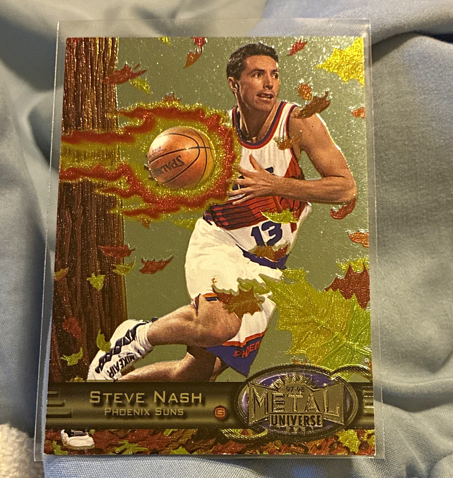 SkyBox 1997-98 Metal Universe Steve Nash #101 Phoenix Suns Base Set