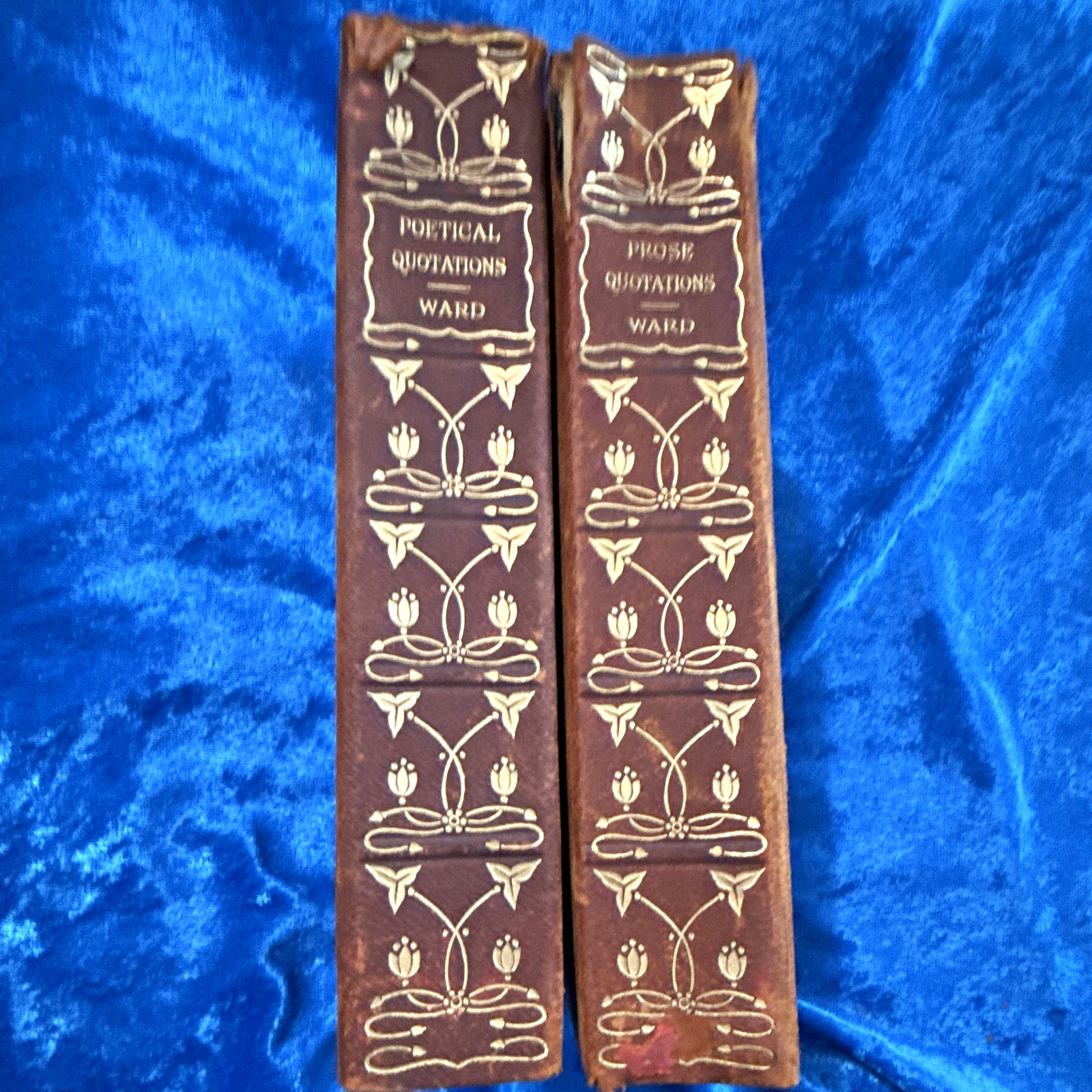 1889 A Dictionary of Quotations in Prose by Anna L. Ward Thomas Y. Crowell 2 vol 1889 A Dictionary of Quotations in Prose by Anna L. Ward Thomas Y. Crowell 2 vol