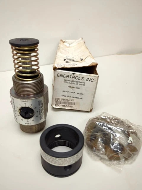 Enertrols SASL 3/4X1P-MSC-RK Shock Absorber 3/4 Enertrols SASL 3/4X1P-MSC-RK Shock Absorber 3/4