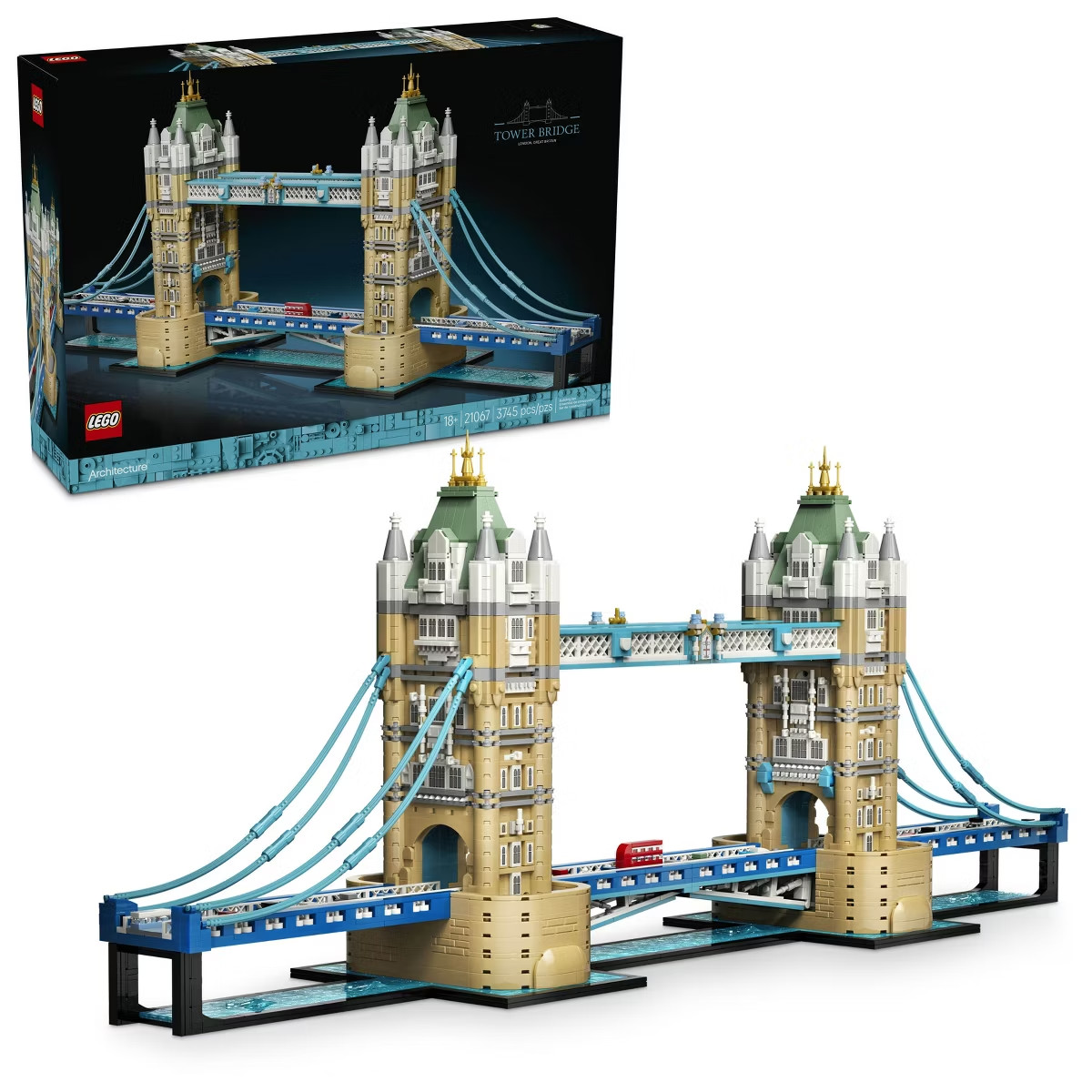 LEGO® Architecture Tower Bridge 21067 3745 Pcs --Brand New Sealed-- LEGO® Architecture Tower Bridge 21067 3745 Pcs --Brand New Sealed--