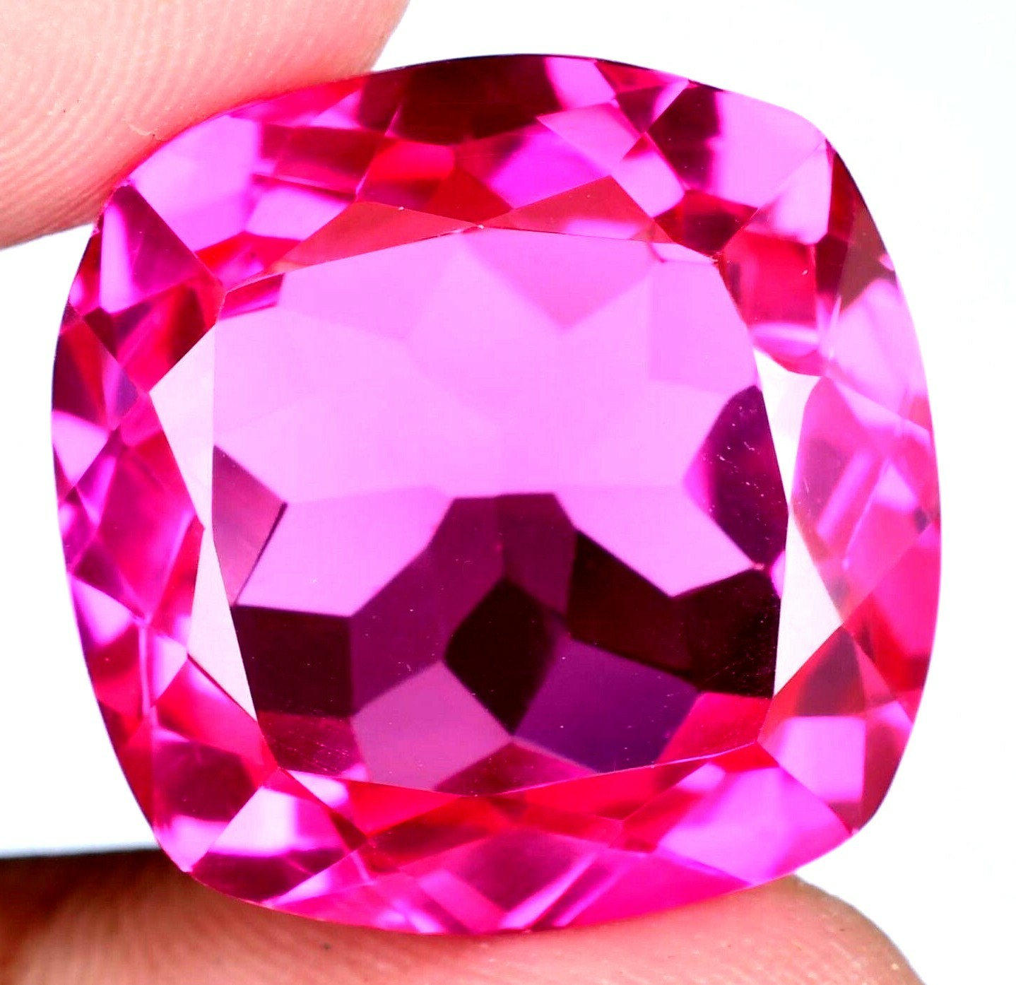 46.95 Ct Natural Mogok Pink Ruby CERTIFIED Treated Stunning Loose Gemstone
