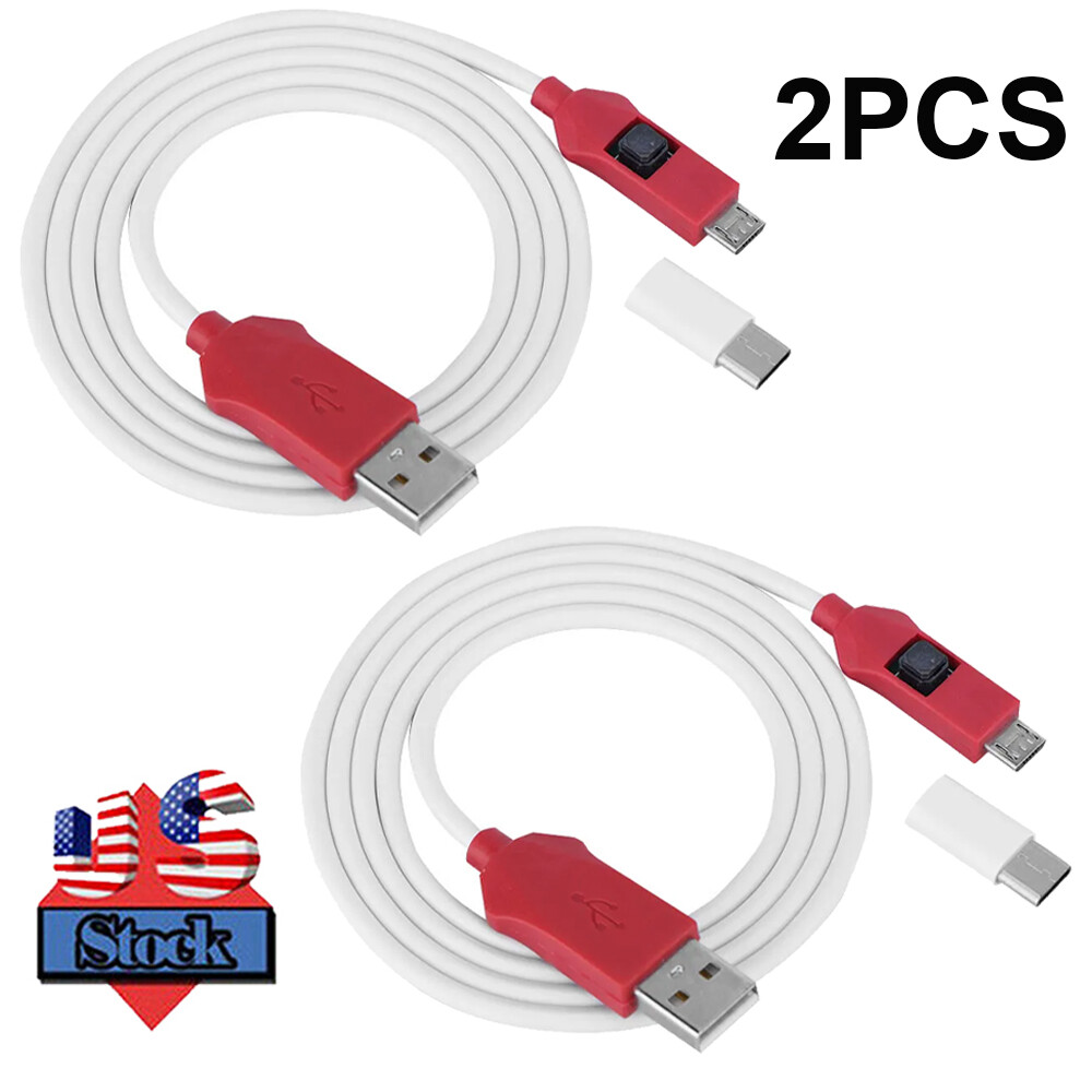 2PC EDL 2-in-1 Cable 9008 Mode Deep Flash Mode USB C Micro Unlock Flash BEA
