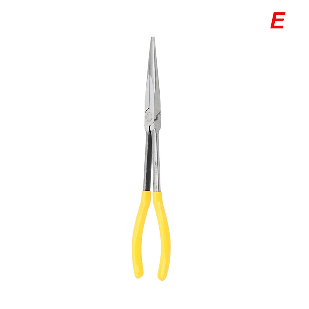 DIY Extra Long Nose Pliers Straight Bent Tip Mechanic Equipment Hand Removal Too DIY Extra Long Nose Pliers Straight Bent Tip Mechanic Equipment Hand Removal Too