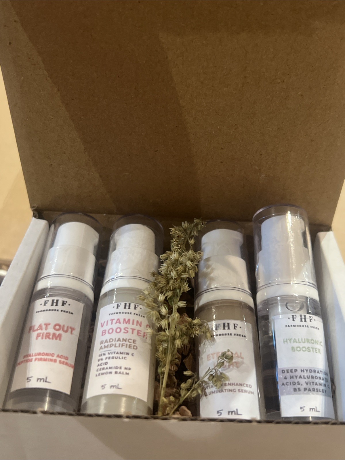 Farmhouse Fresh Organics & Naturals Face Serums Oils & Boosters CHOOSE FOUR