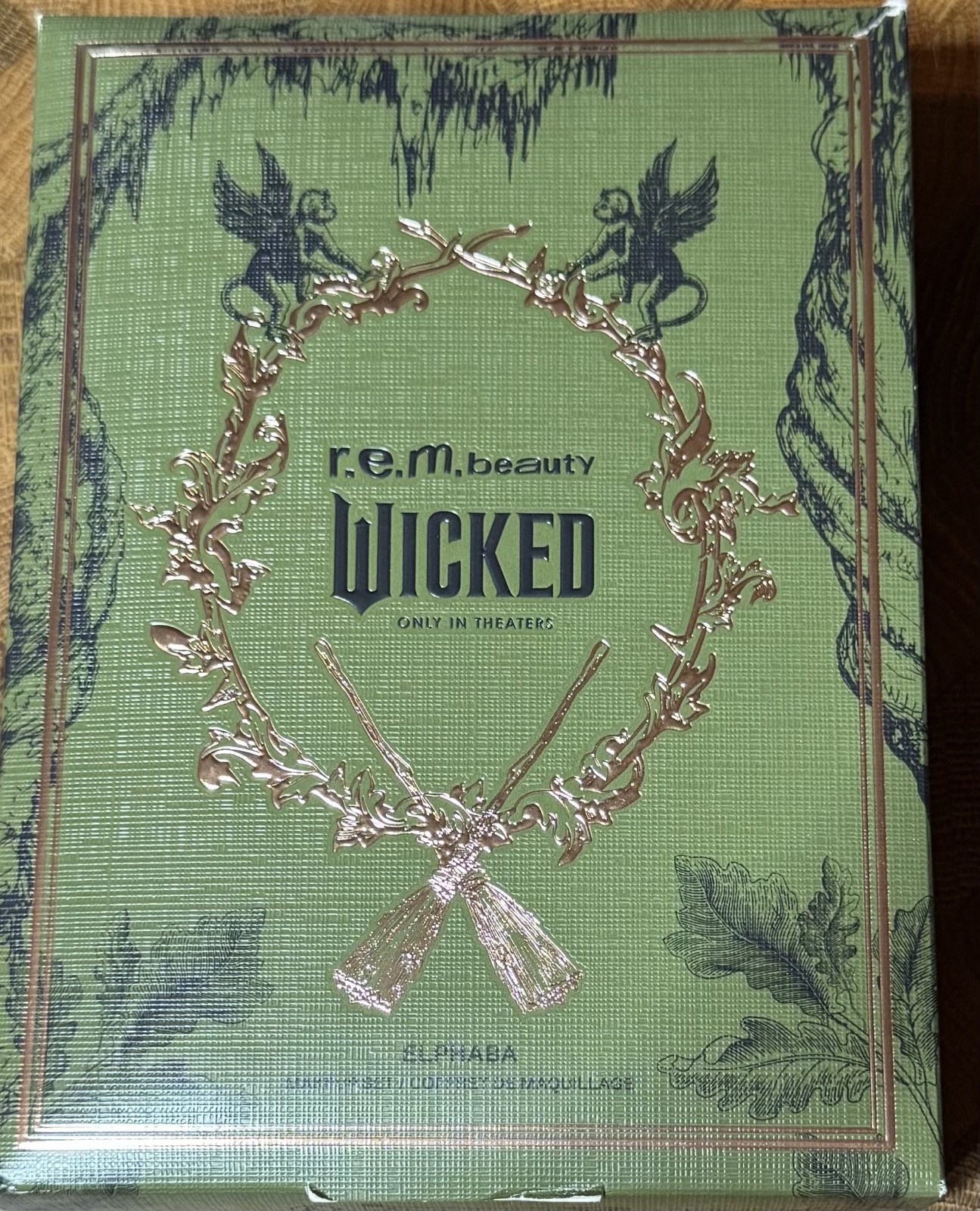 r.e.m. beauty x Wicked Elphaba Makeup Set 4 Full Size Products NEW Unopened r.e.m. beauty x Wicked Elphaba Makeup Set 4 Full Size Products NEW Unopened