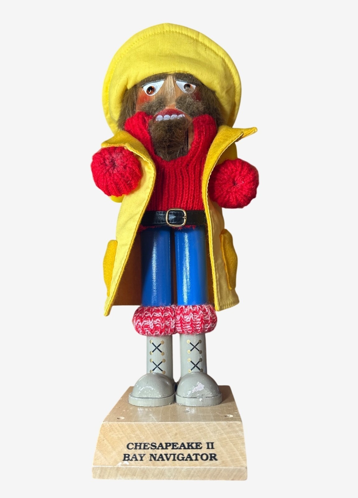 Steinbach Chesapeake II Bay Navigator Wooden Nutcracker Germany Made No 000106 Steinbach Chesapeake II Bay Navigator Wooden Nutcracker Germany Made No 000106