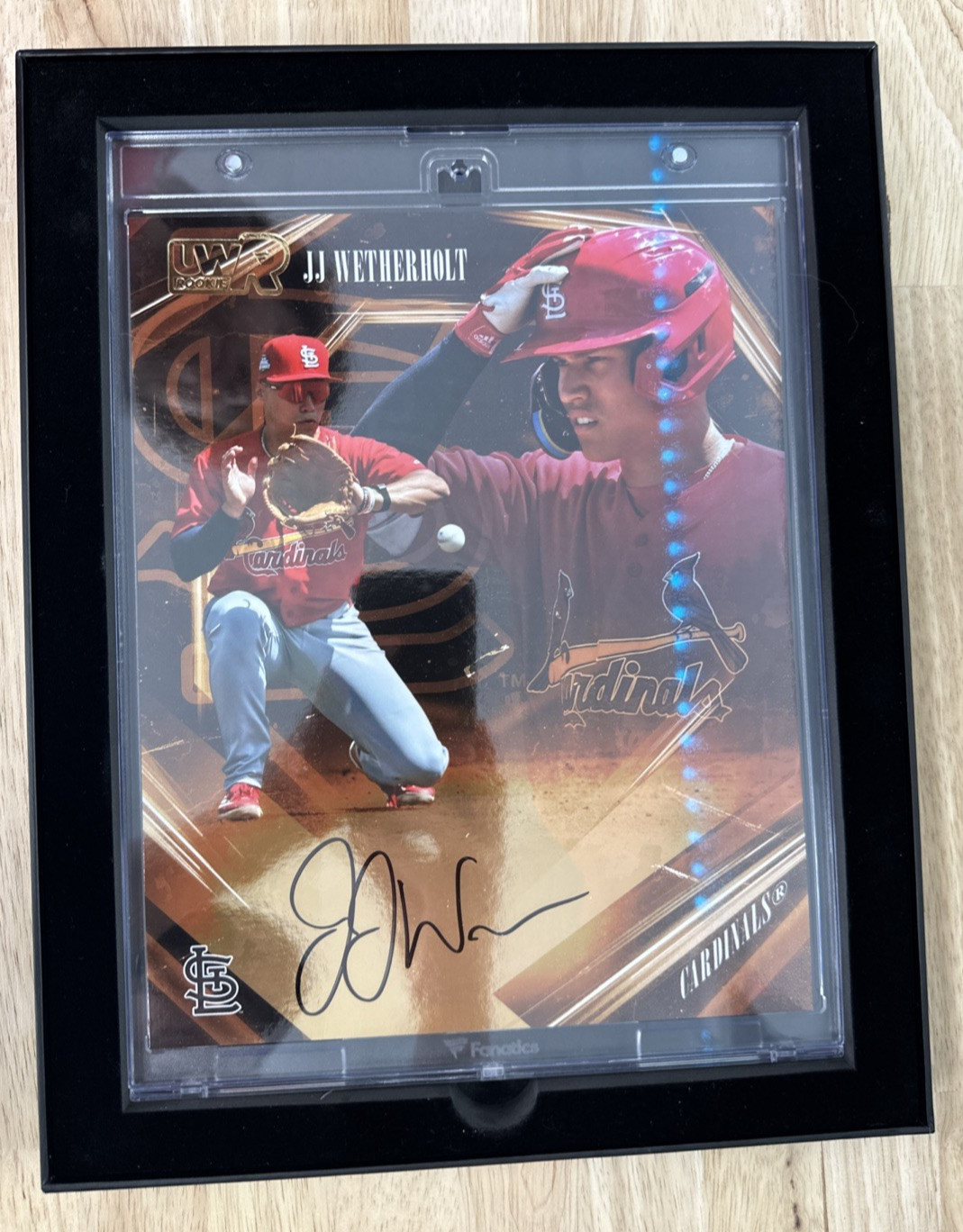 2026 Fanatics Under Wraps Emanate JJ WETHERHOLT Orange Auto /25 Cardinals 2026 Fanatics Under Wraps Emanate JJ WETHERHOLT Orange Auto /25 Cardinals