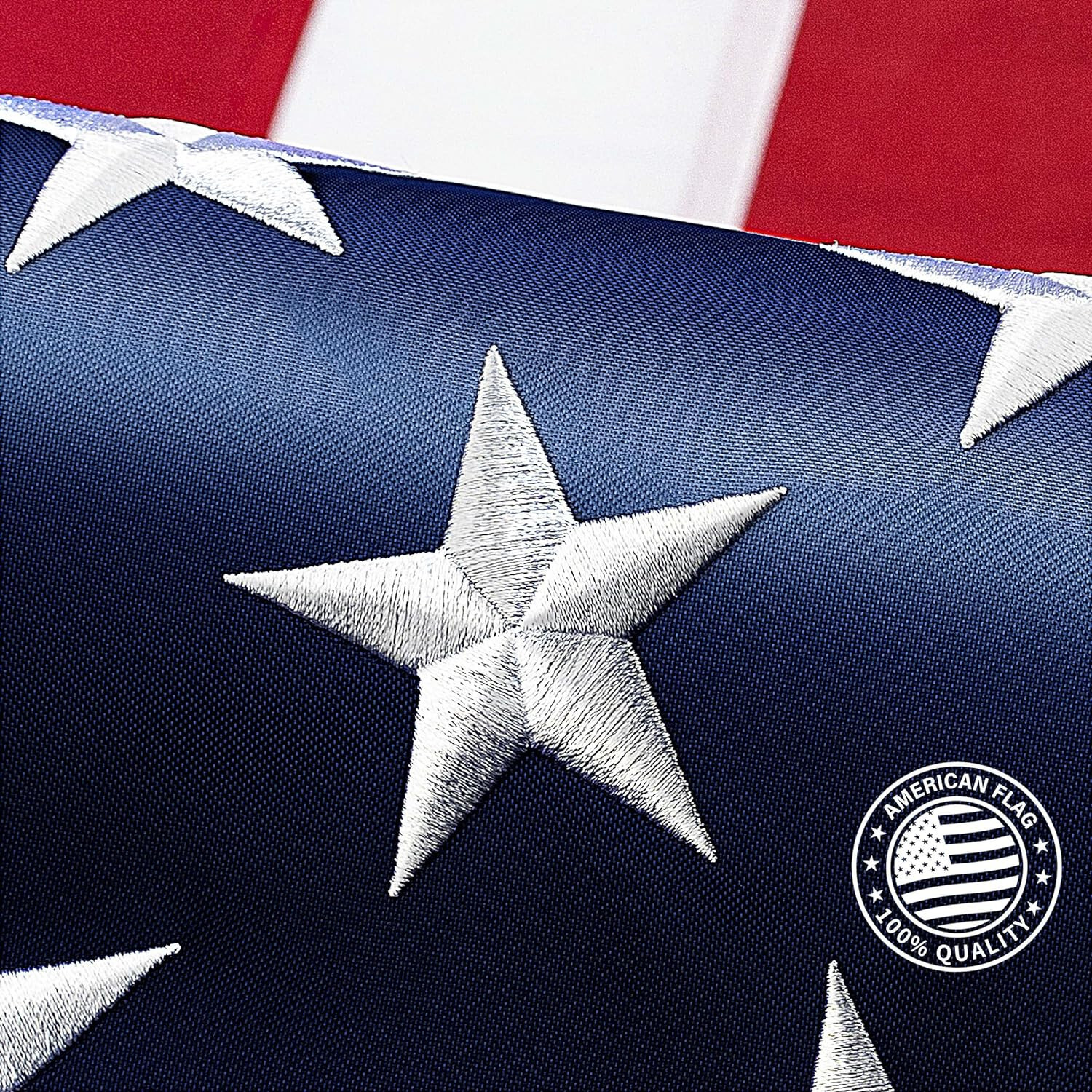 Large Luxury American Flag 5x8 ft 210D UV Protected Embroidered US USA Flag Large Luxury American Flag 5x8 ft 210D UV Protected Embroidered US USA Flag