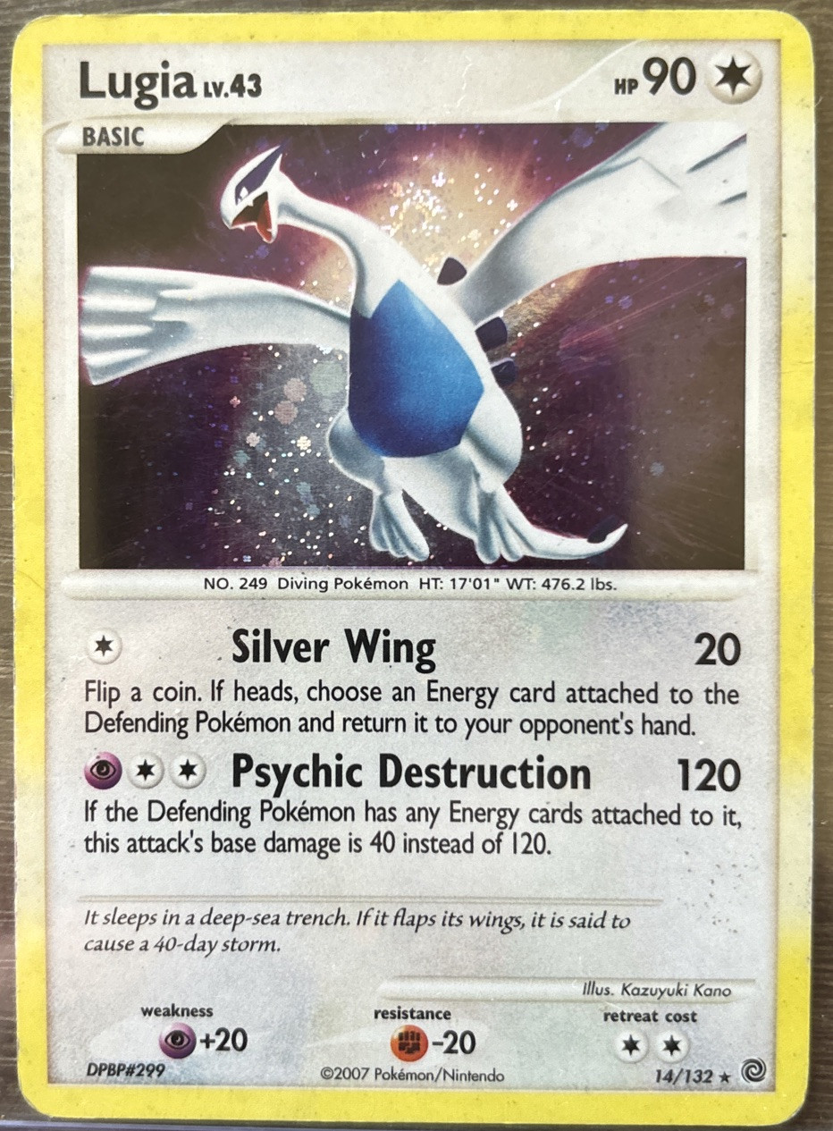 Lugia 14/132 Secret Wonders Holo