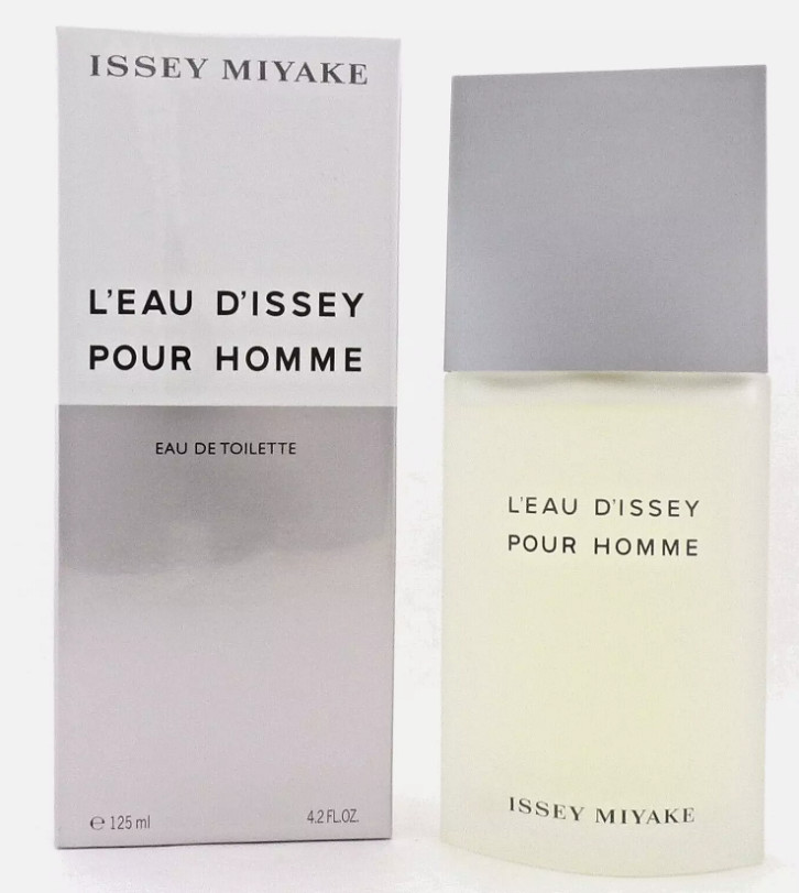 Issey Miyake L\'Eau D\'Issey Pour Homme EDT 4.2 Fl Oz / 125 ML Men Perfume NIB Issey Miyake L\'Eau D\'Issey Pour Homme EDT 4.2 Fl Oz / 125 ML Men Perfume NIB