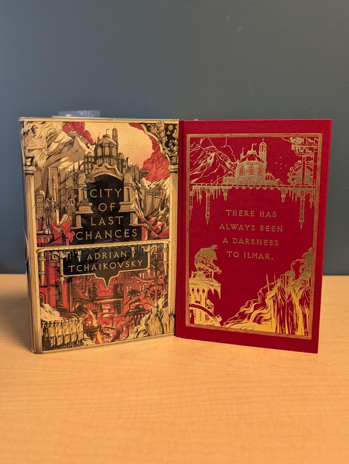 ⚔️🏭City of Last Chances Adrian Tchaikovsky Signed Numbered Goldsboro Fantasy