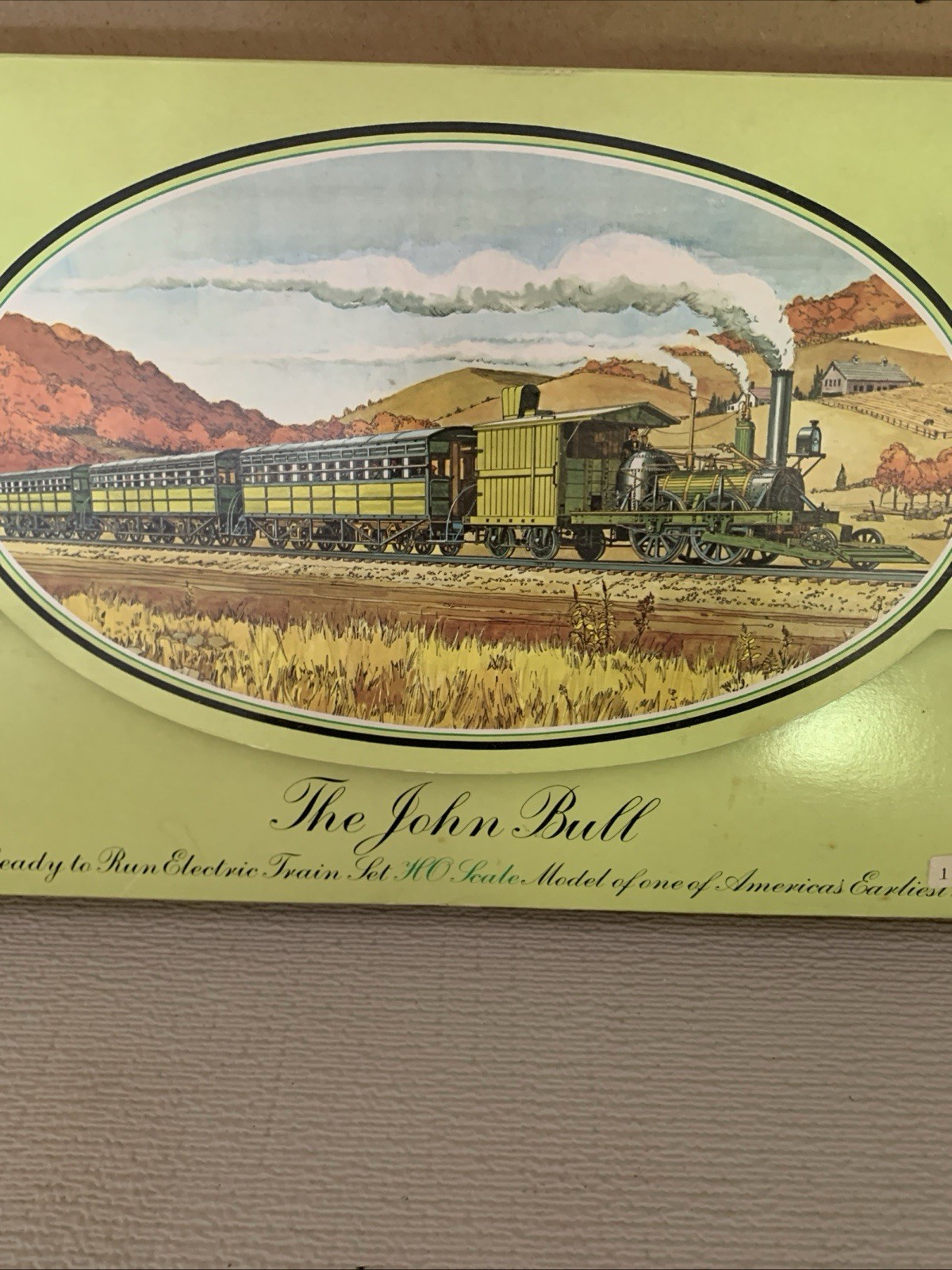 Vintage Bachmann HO “The John Bull” Train Set Preowned As Shown Vintage Bachmann HO “The John Bull” Train Set Preowned As Shown