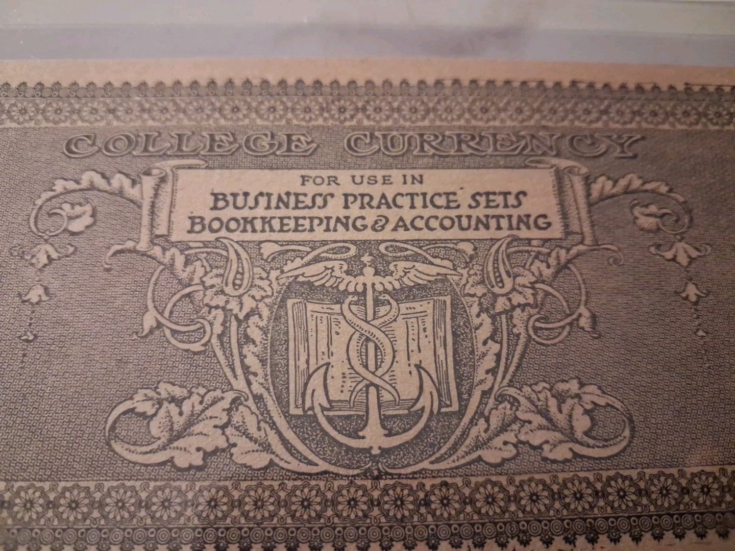 SLING's 🪙1800s Business Practice 50 Obsolete College Currency SLING's 🪙1800s Business Practice 50 Obsolete College Currency