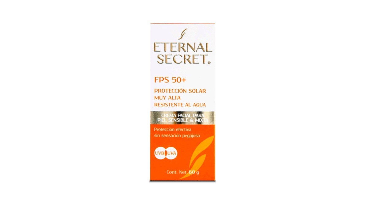 125GR ETERNAL SECRET HIGH SUN PROTECTION CREAM SUN PROTECTION 🇲🇽 FPS 50+ 125GR ETERNAL SECRET HIGH SUN PROTECTION CREAM SUN PROTECTION 🇲🇽 FPS 50+