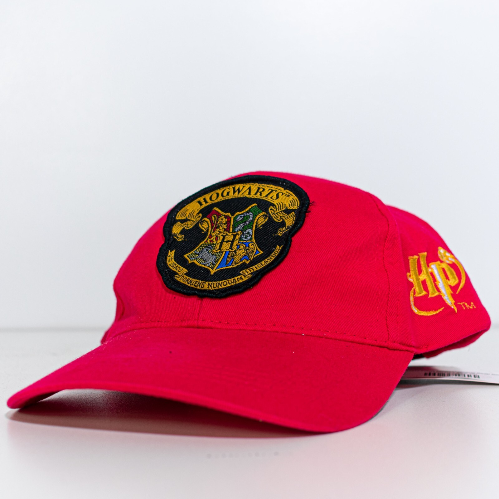 VTG 2001 Harry Potter Hogwarts Hat Strapback Y2K Movie Promo Book Rare Cap VTG 2001 Harry Potter Hogwarts Hat Strapback Y2K Movie Promo Book Rare Cap