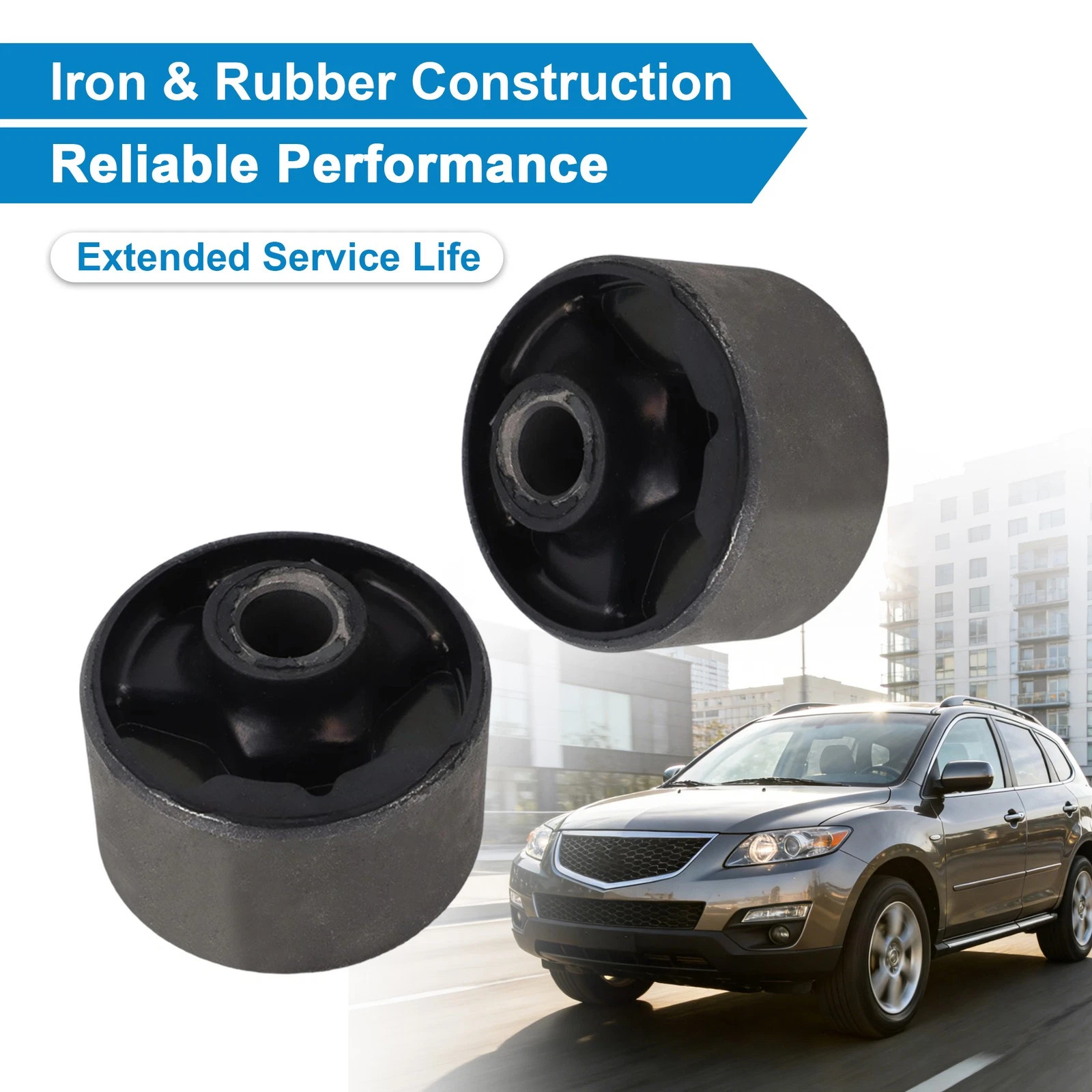 Differential Housing Support Mount Bushing Set Fit For Mazda CX-9 2007-2015