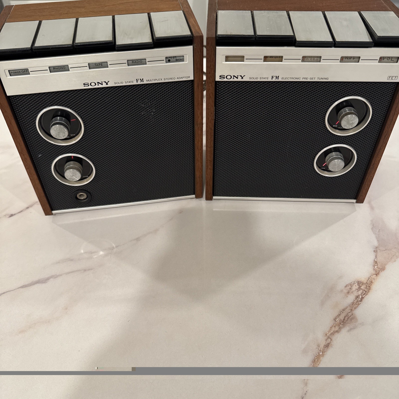 Vintage 1960s Sony PFM-9000 & STA-9000 Modular Stereo System Mid-Century Audio Vintage 1960s Sony PFM-9000 & STA-9000 Modular Stereo System Mid-Century Audio
