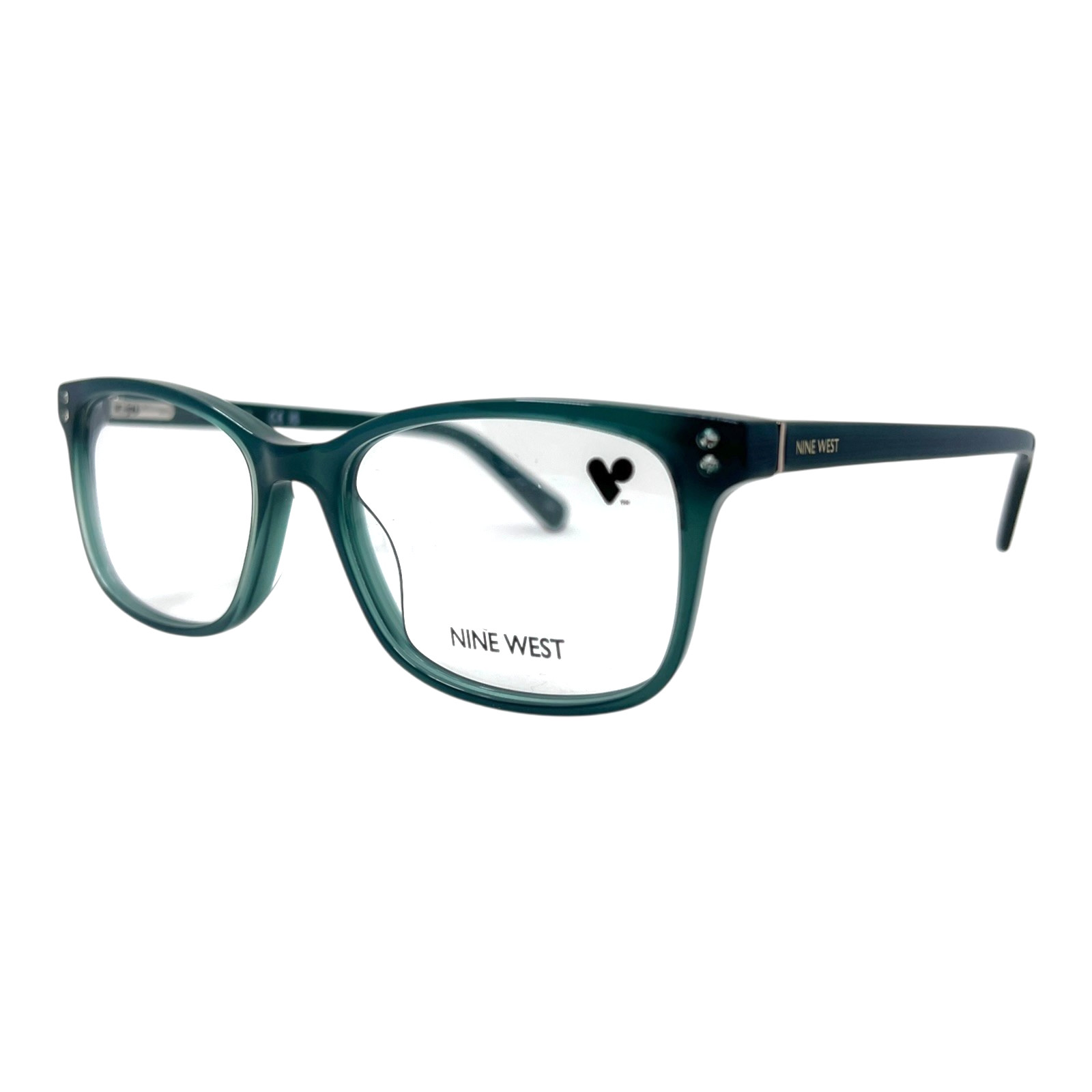 NINE WEST - NW5195 340 51/16/135 - EMERALD GREEN - NEW Authentic EYEGLASSES