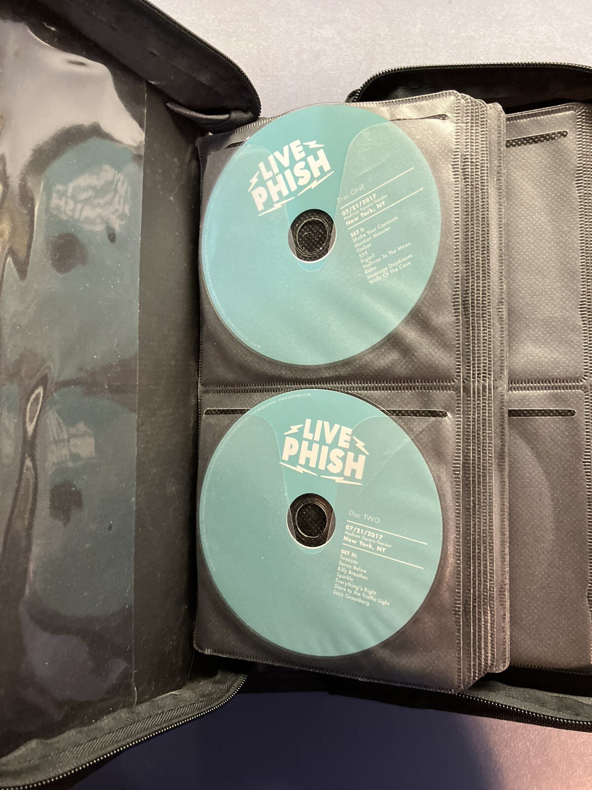 Live Phish 2017 Madison Square Garden 37 Disc Set - Discs Only See Description
