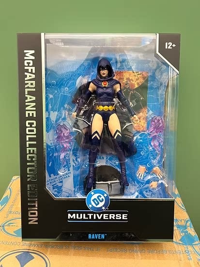 McFarlane DC Multiverse Raven Collector Edition 7in Action Figure 1:10 Gift McFarlane DC Multiverse Raven Collector Edition 7in Action Figure 1:10 Gift