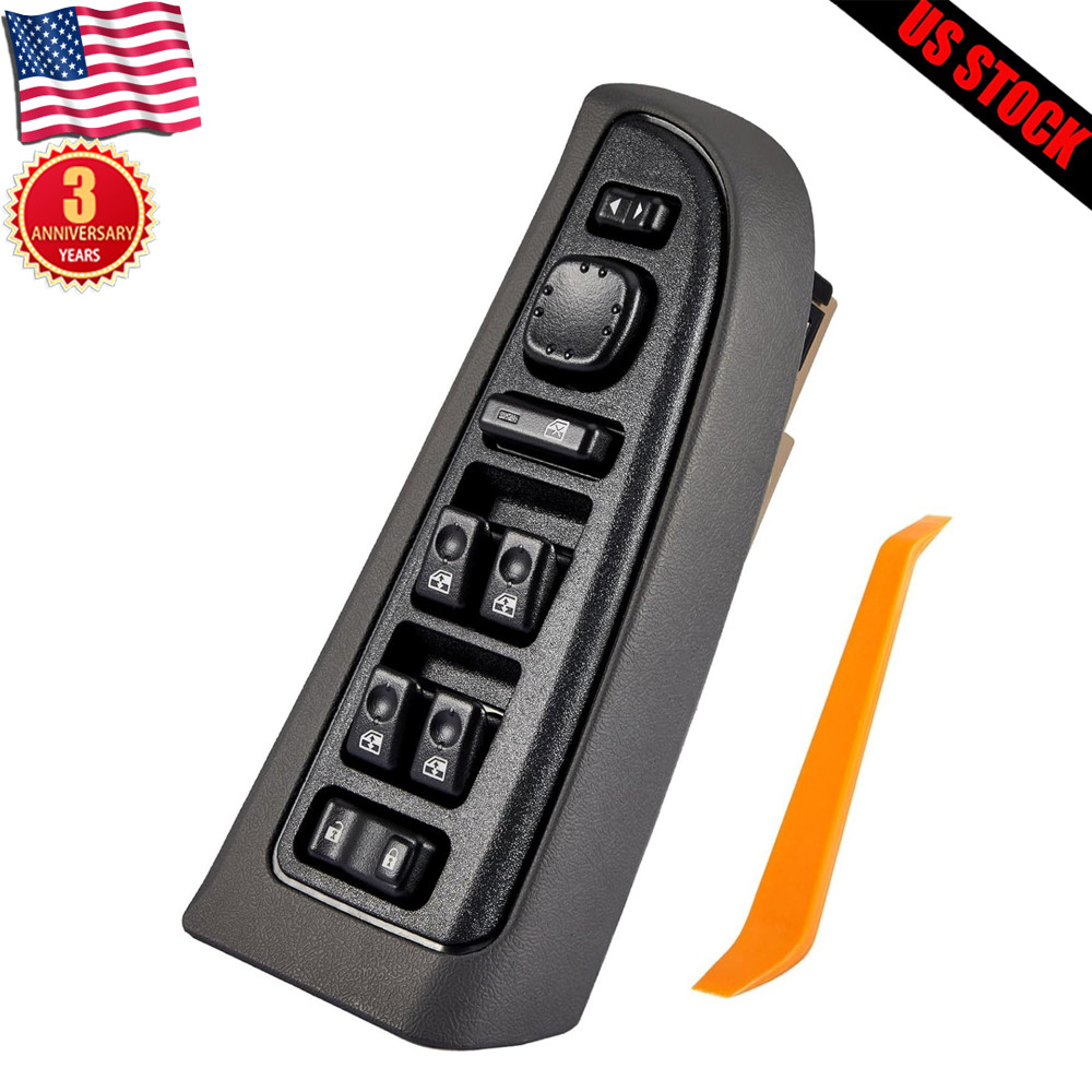 Front Driver Door Window Control Switch For GMC Sierra 2003-2007 15883323