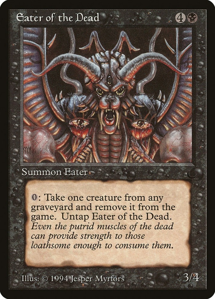 Eater of the Dead - MtG The Dark - Uncommon NM 1994