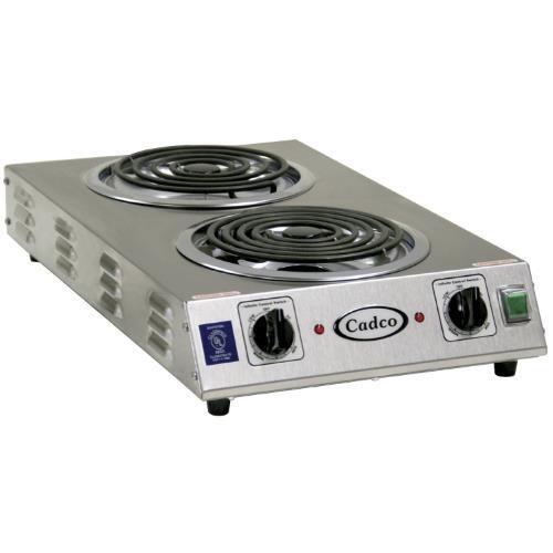 Cadco - CDR-2TFB - Double Spacer Saver Hot Plate - 220V/3,000W