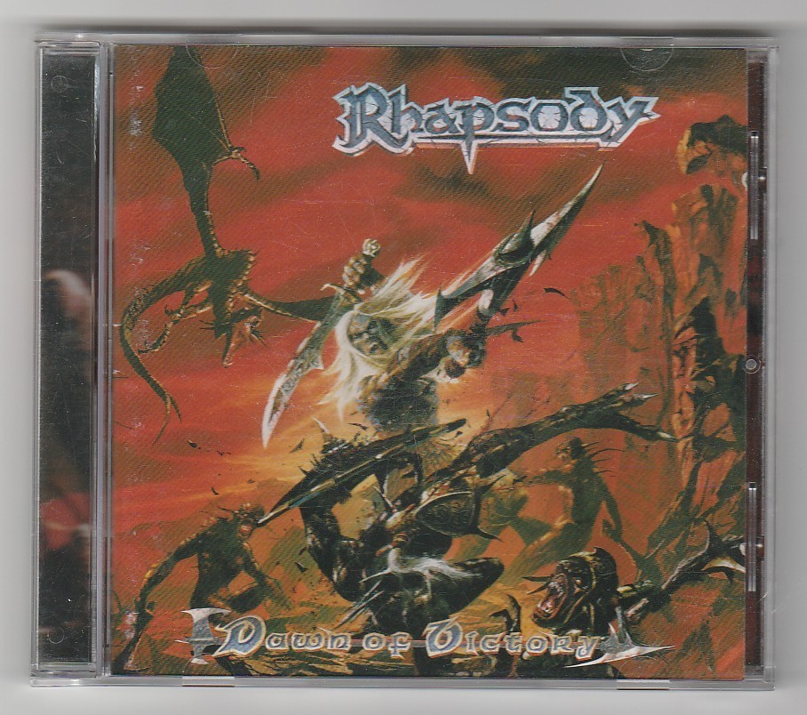 Rhapsody - Dawn Of Victory Artwork & Case Only Rhapsody - Dawn Of Victory Artwork & Case Only