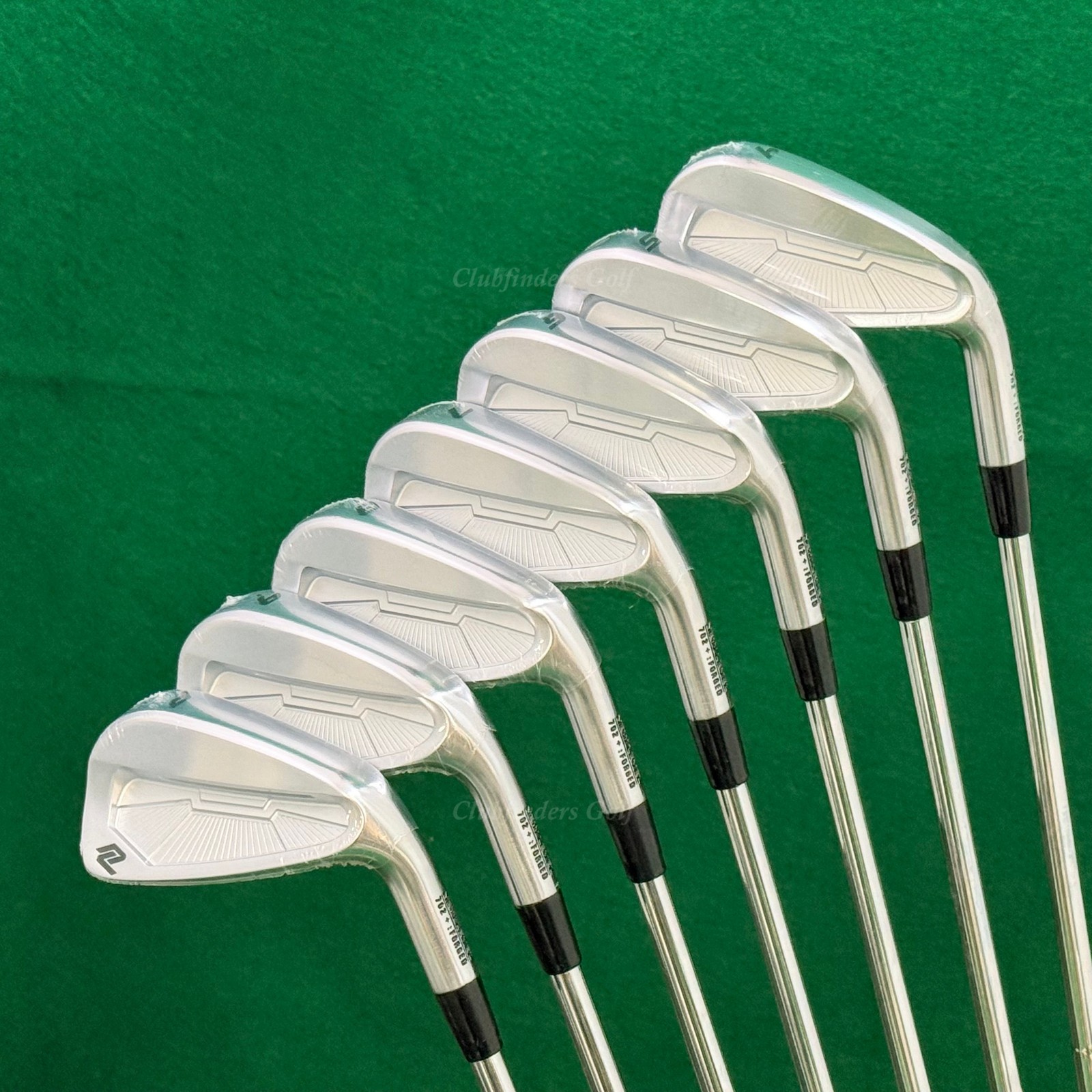 NEW New Level 702+ Forged Chrome 4-PW Iron Set Dynamic Gold 115 S300 Steel Stiff