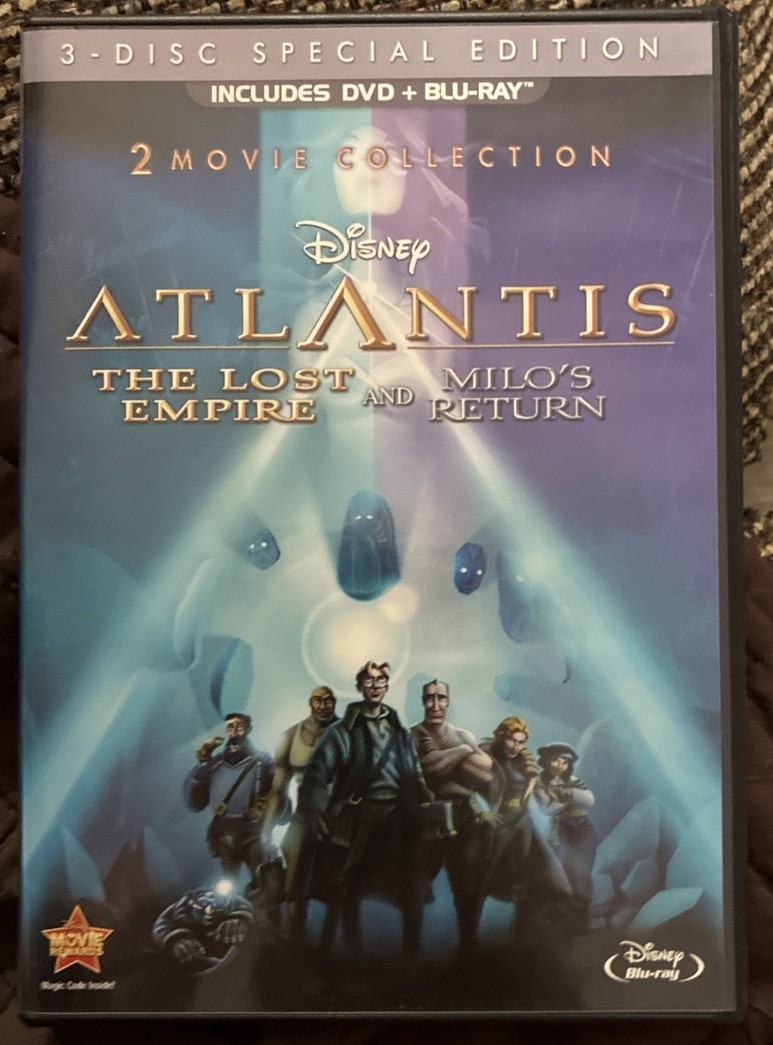 Atlantis: The Lost Empire / Atlantis: Milo\'s Return: Two-Movie Collection 3 Disc Atlantis: The Lost Empire / Atlantis: Milo\'s Return: Two-Movie Collection 3 Disc