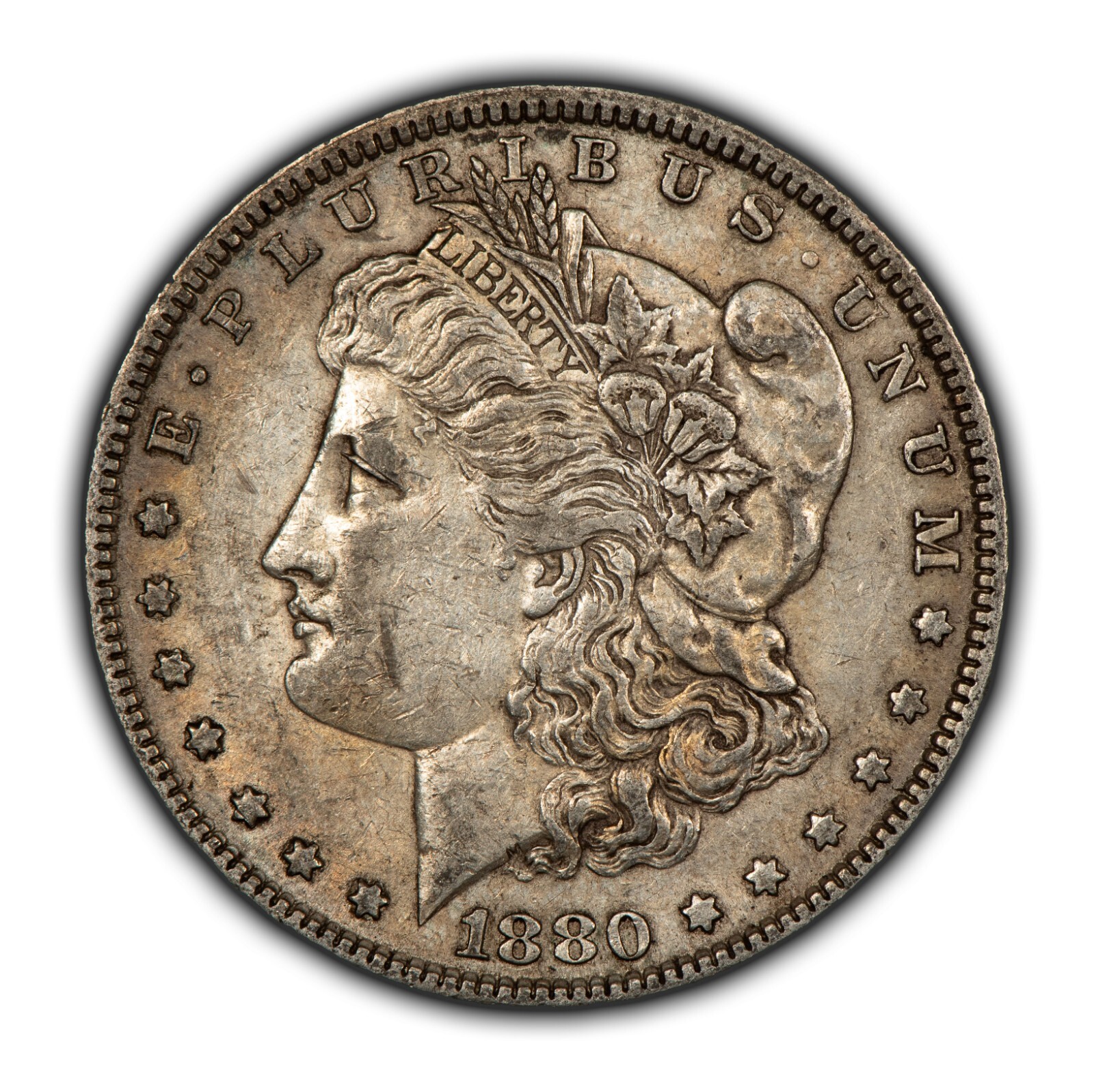 1880 $1 Morgan Silver Dollar - Original Luster - SKU-M285