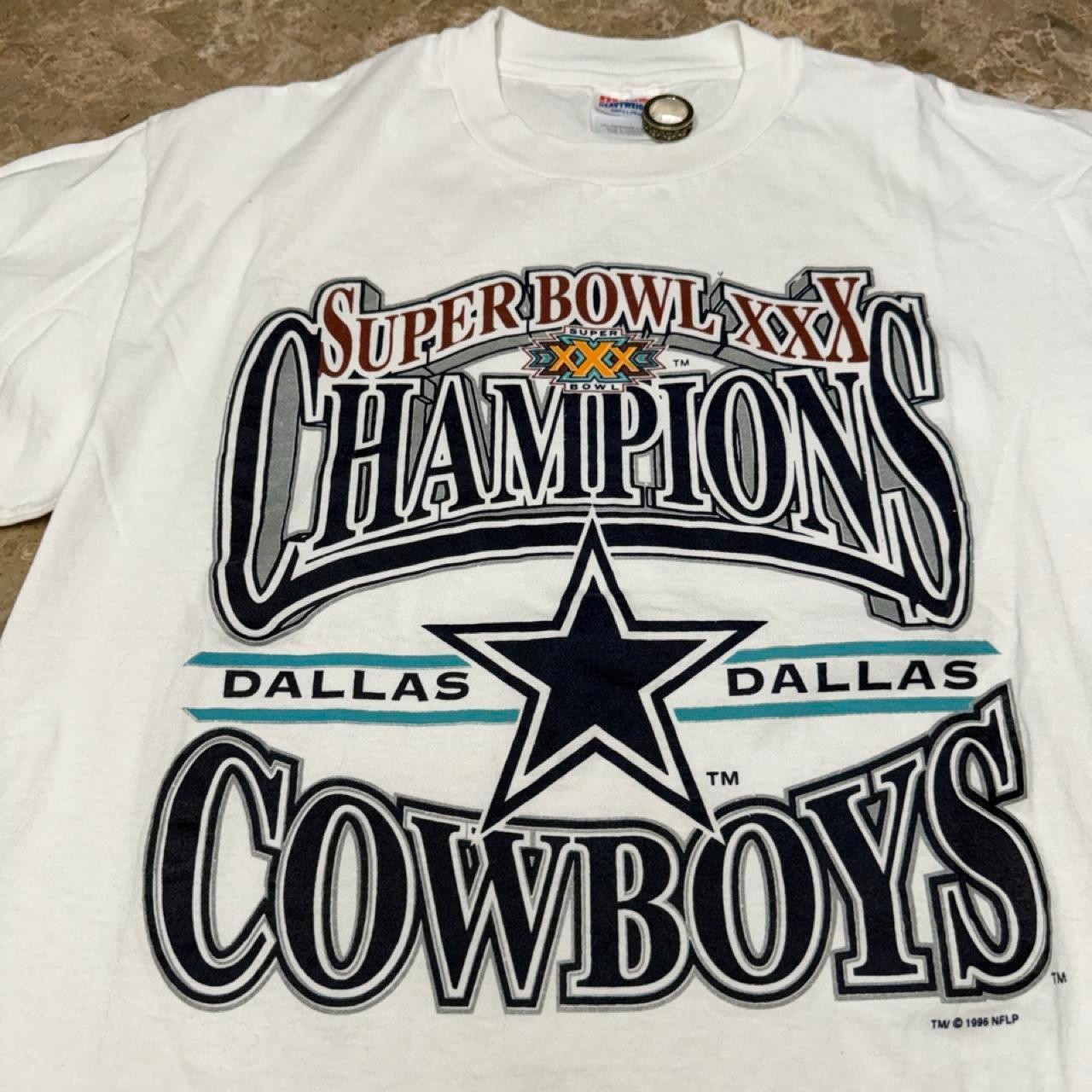 Vintage 1994 NFL cowboy Super Bowl champion tshirt VK14491