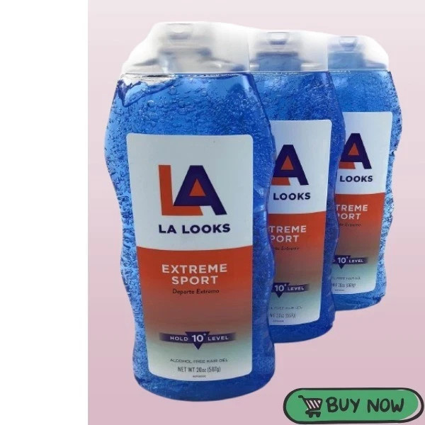 L.A. LOOKS SPORT XTRME HLD GEL 20 OZ (Pack of 3) new L.A. LOOKS SPORT XTRME HLD GEL 20 OZ (Pack of 3) new