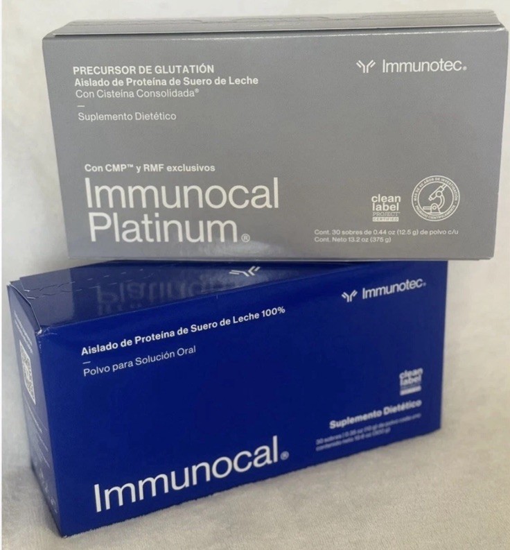 Immunotec Immunocal Platinum+ Blue Exp 05/2028 FreeShip Immunotec Immunocal Platinum+ Blue Exp 05/2028 FreeShip