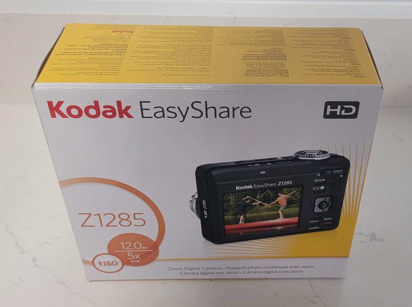 Kodak EasyShare Z1285 12MP Digital Camera 5X Zoom NEW Open Box NOS Complete