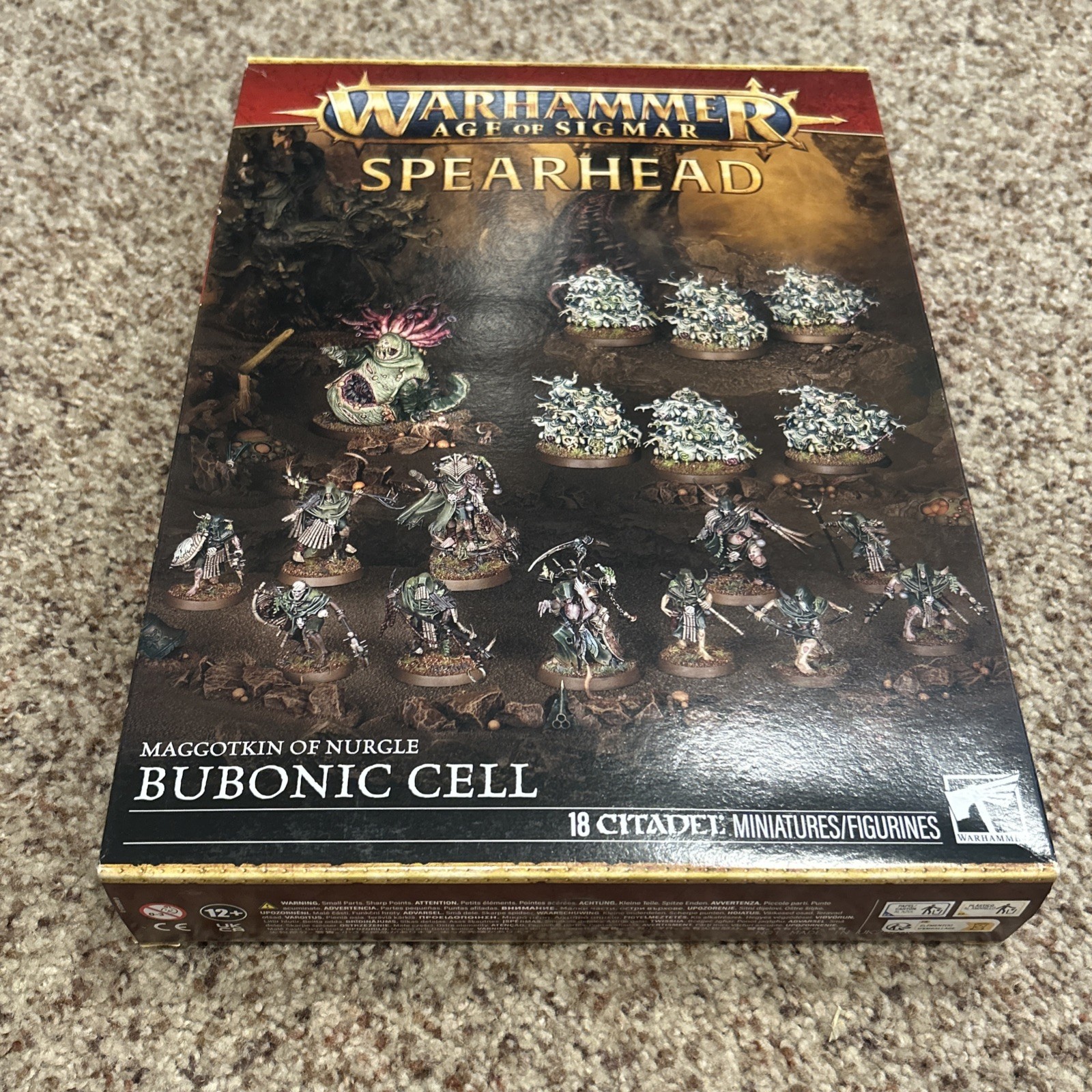 Spearhead Maggotkin of Nurgle Bubonic Cell Warhammer Age of Sigmar NIB