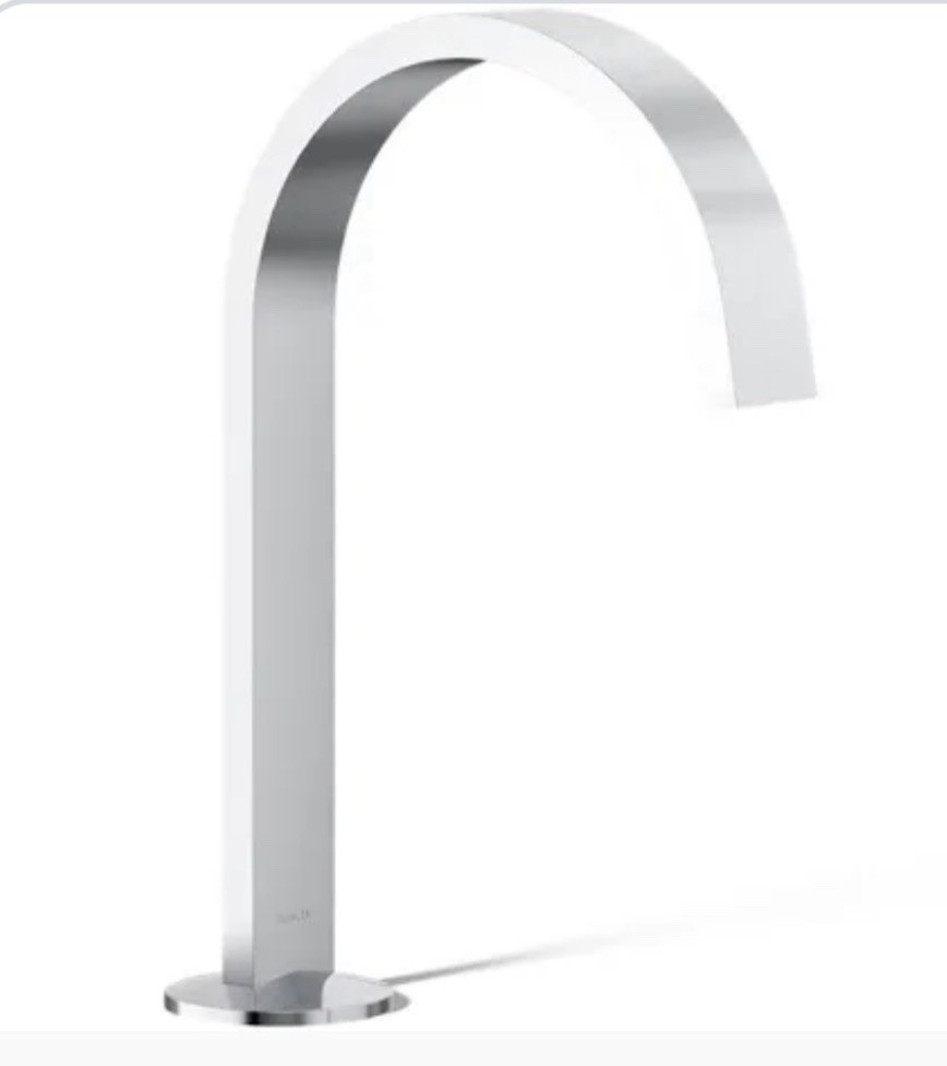 Kohler K-77968-CP Components 1.2 GPM Single Hole Bathroom Faucet With Drain, Chr Kohler K-77968-CP Components 1.2 GPM Single Hole Bathroom Faucet With Drain, Chr