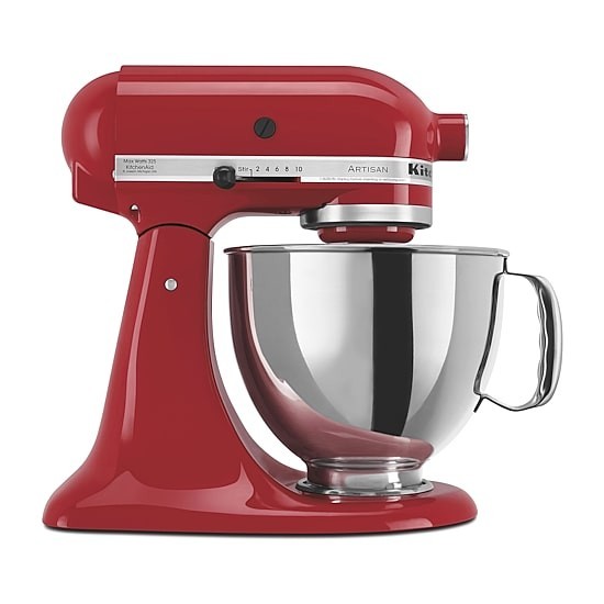 KitchenAid KSM150PS Artisan 5QT Tilt-Head Stand Mixer 10 Speeds 325W