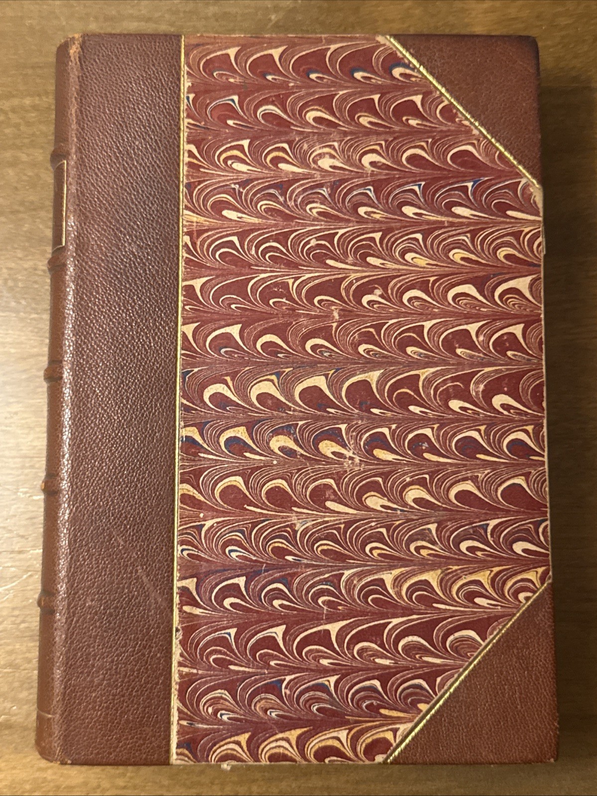 1883 Spagna Edmondo De Amicis Barbera Leather Binding Italian
