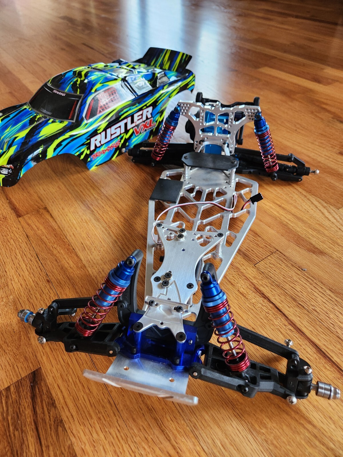 Traxxas Rustler Custom Speed Drag FLM Chassis FAST LANE MACHINE Traxxas Rustler Custom Speed Drag FLM Chassis FAST LANE MACHINE