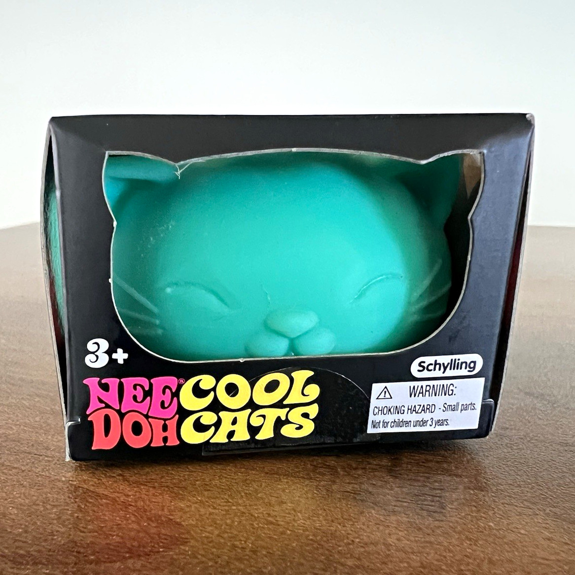 Schylling NeeDoh Cool Cats Squishy Squeeze Sensory Toy Turquoise Pink 3+ Schylling NeeDoh Cool Cats Squishy Squeeze Sensory Toy Turquoise Pink 3+