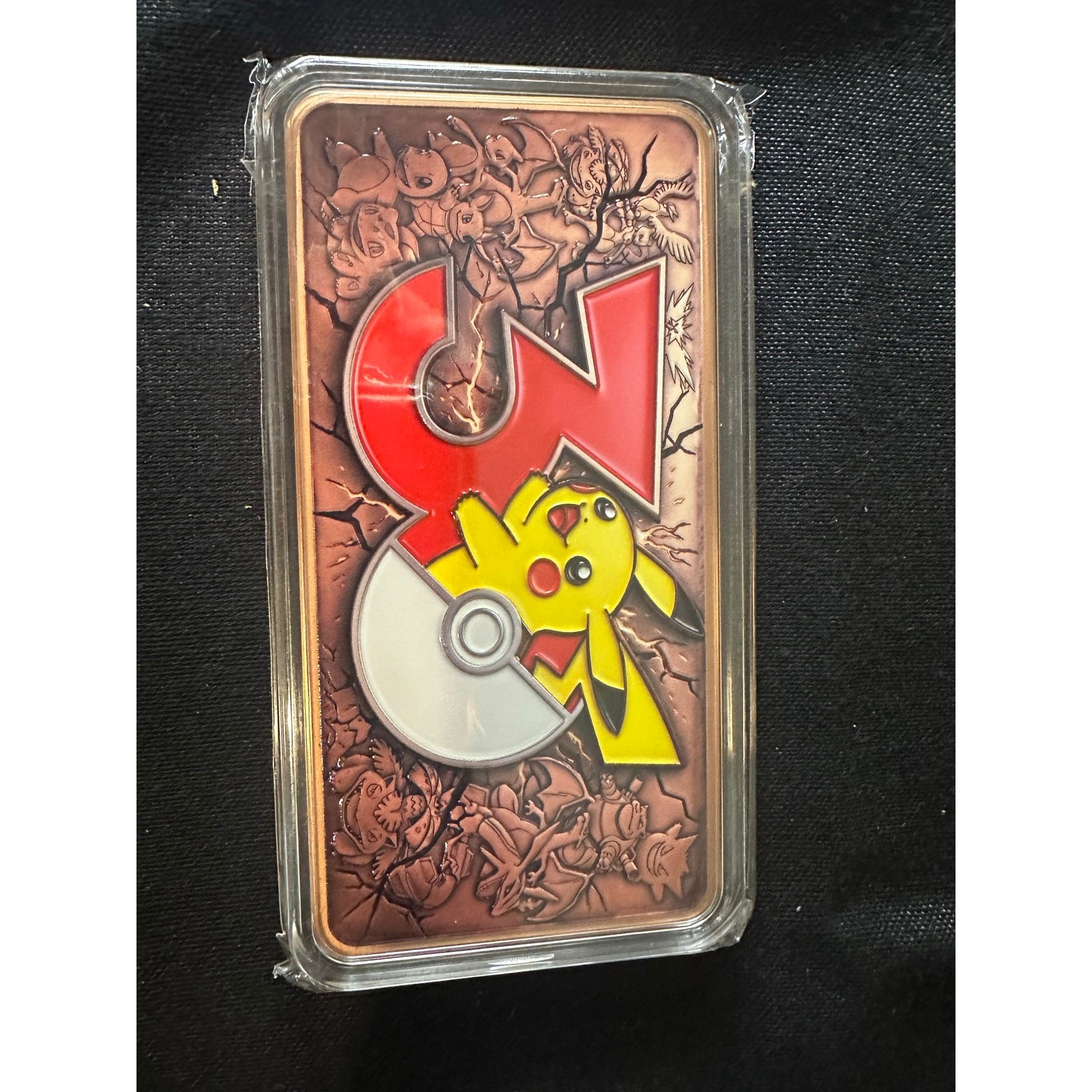 Pokémon 30th Anniversary Pikachu 10 Troy Oz .999 Fine Copper Collectible Bar Pokémon 30th Anniversary Pikachu 10 Troy Oz .999 Fine Copper Collectible Bar
