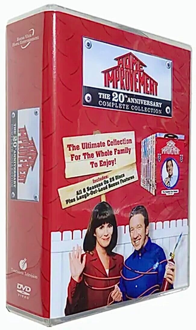 HOME IMPROVEMENT the Complete Series - 20th Anniversary Collection (25 Disc Set) HOME IMPROVEMENT the Complete Series - 20th Anniversary Collection (25 Disc Set)